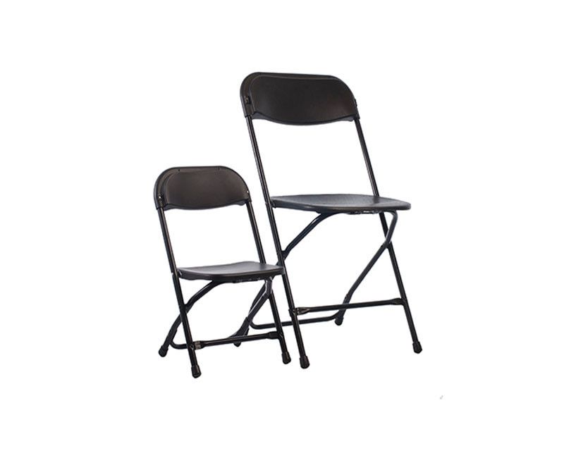 Black Folding Chairs rental in Miami, Broward and Palm Beach