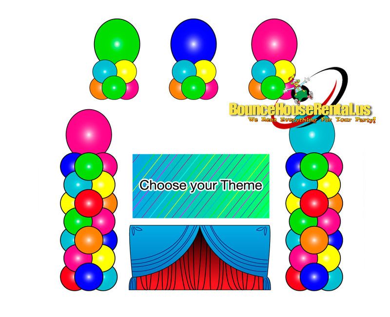 Cake table decorated package rental in Miami, Broward and Palm Beach