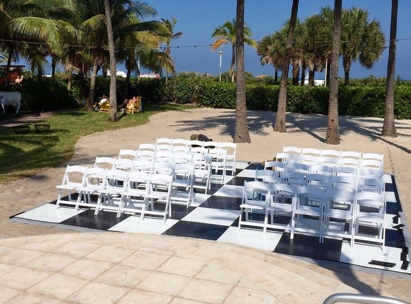 Chekered Dance Floor Rentals rental in Miami, Broward and Palm Beach