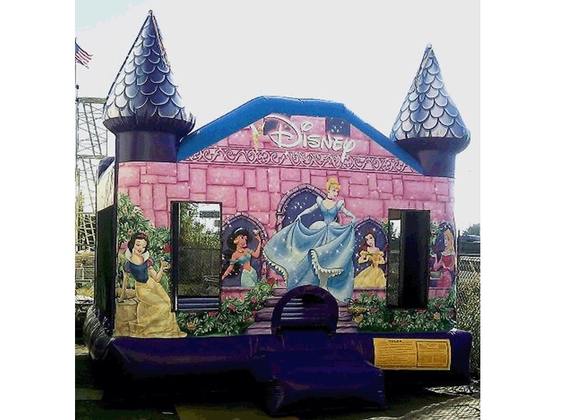 Disney Princess Bounce Castle rental in Miami, Broward and Palm Beach