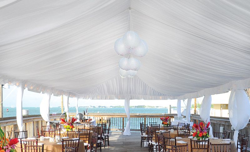 Elegant Tent Liners & Drapes rental in Miami, Broward and Palm Beach