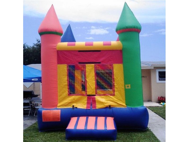 Inflatable Small Castle Multi-Color rental in Miami, Broward and Palm Beach