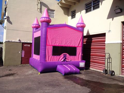 Pink Module Bounce House rental