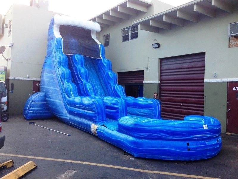 SeaQuake Water Slide rental in Miami, Broward and Palm Beach