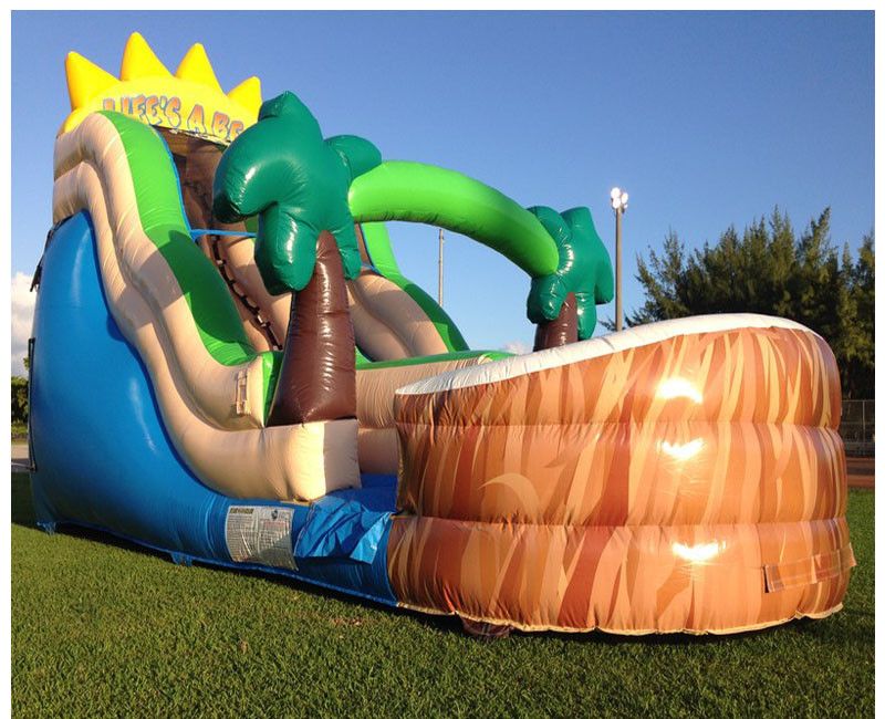 Tropical Water Slide rental in Miami, Broward and Palm Beach