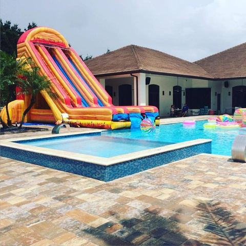 Volcano Water Slide (without pool) rental