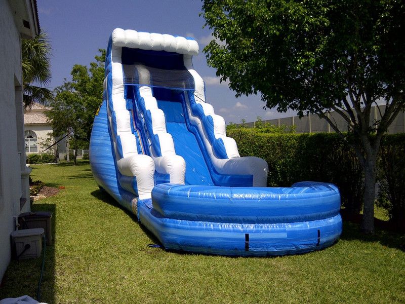 Wave Water Slide rental in Miami, Broward and Palm Beach